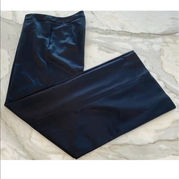 EMILIO PUCCI BLACK COTTON SILK TROUSERS SIZE IT 44 / US 10 NWTS! - Picture 9 of 17